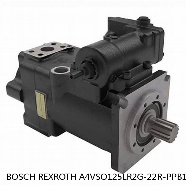 A4VSO125LR2G-22R-PPB13N BOSCH REXROTH A4VSO Variable Displacement Pumps