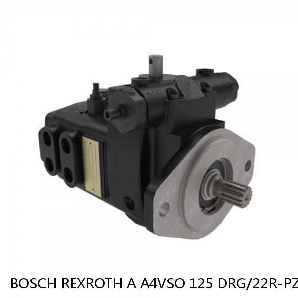 A A4VSO 125 DRG/22R-PZB13K33 BOSCH REXROTH A4VSO Variable Displacement Pumps