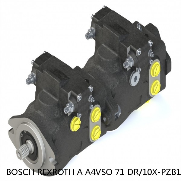 A A4VSO 71 DR/10X-PZB13N BOSCH REXROTH A4VSO Variable Displacement Pumps