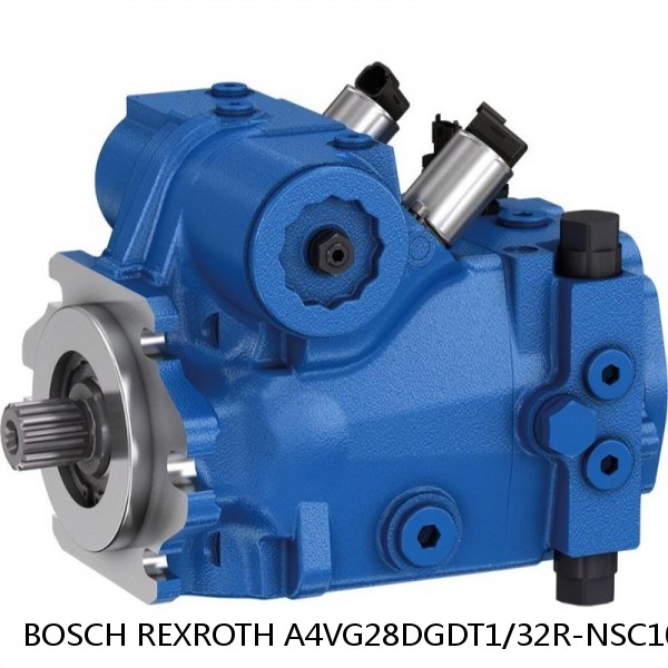 A4VG28DGDT1/32R-NSC10F045S-S BOSCH REXROTH A4VG Variable Displacement Pumps