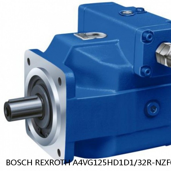 A4VG125HD1D1/32R-NZF02F001D BOSCH REXROTH A4VG Variable Displacement Pumps