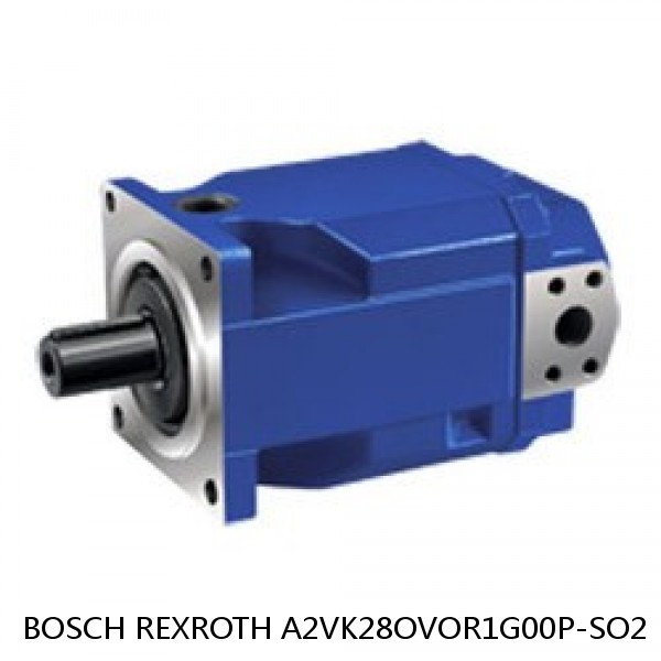 A2VK28OVOR1G00P-SO2 BOSCH REXROTH A2VK Variable Displacement Pumps