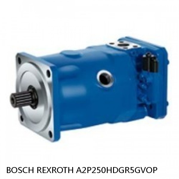A2P250HDGR5GVOP BOSCH REXROTH A2P Hydraulic Piston Pumps