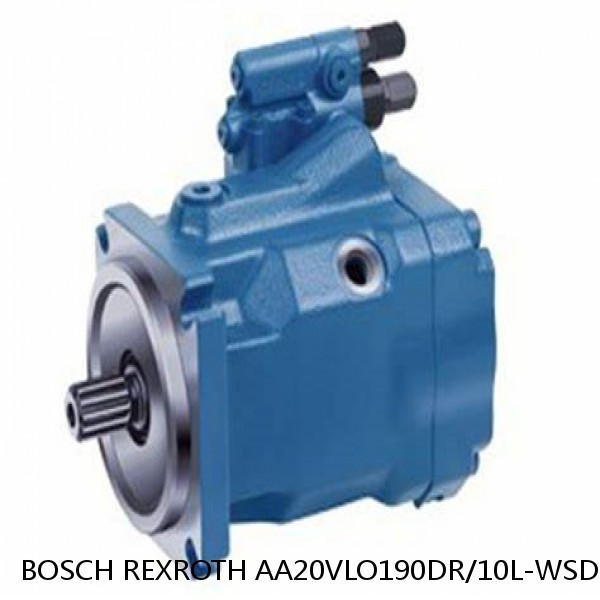 AA20VLO190DR/10L-WSD07N00-S BOSCH REXROTH A20VLO Hydraulic Pump