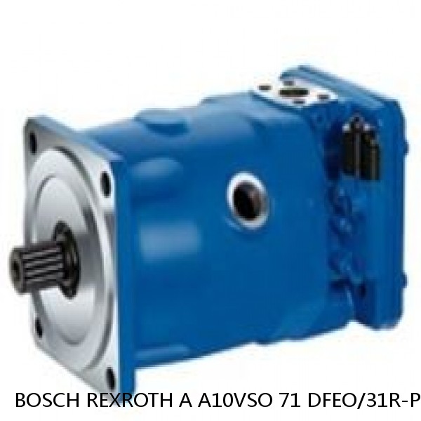 A A10VSO 71 DFEO/31R-PSA12N BOSCH REXROTH A10VSO Variable Displacement Pumps #1 small image