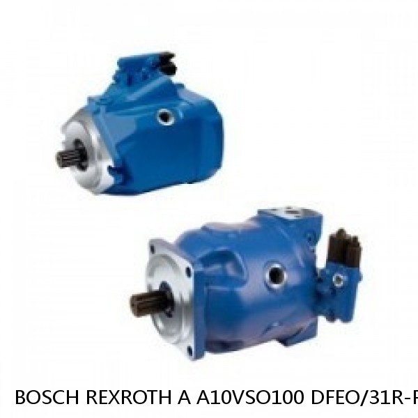 A A10VSO100 DFEO/31R-PPA12KB6-SO439 BOSCH REXROTH A10VSO Variable Displacement Pumps