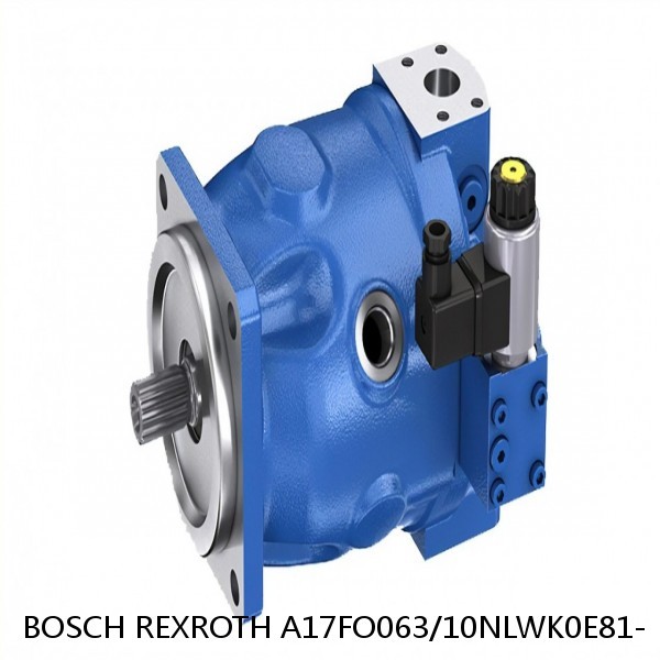 A17FO063/10NLWK0E81- BOSCH REXROTH A17FO Axial Piston Pump #1 small image