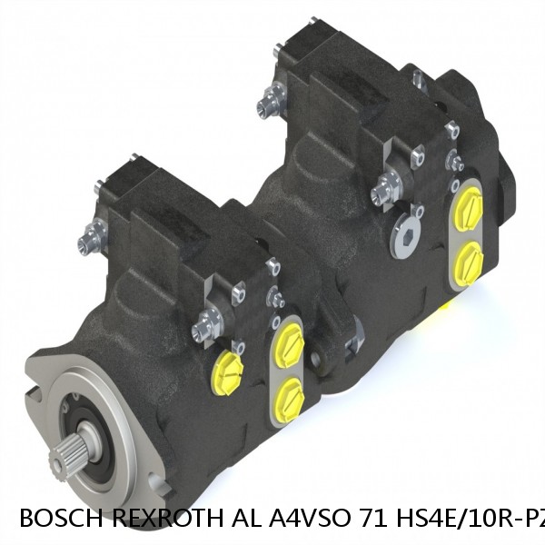 AL A4VSO 71 HS4E/10R-PZB25N00 CS1786 BOSCH REXROTH A4VSO Variable Displacement Pumps