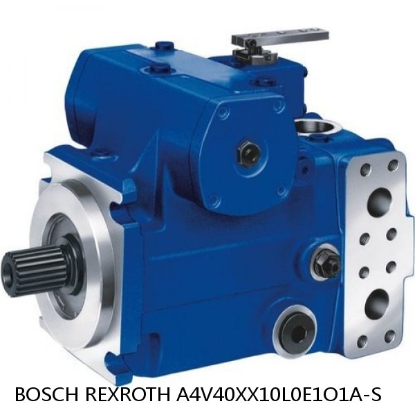 A4V40XX10L0E1O1A-S BOSCH REXROTH A4V Variable Pumps