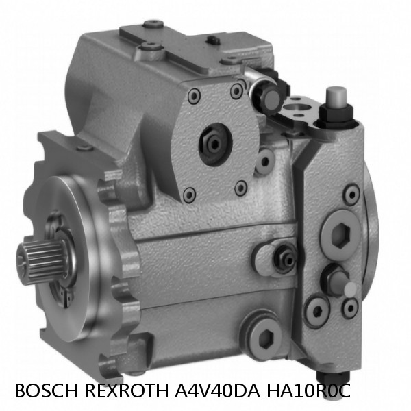 A4V40DA HA10R0C BOSCH REXROTH A4V Variable Pumps
