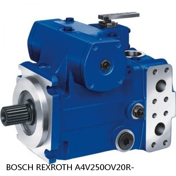 A4V250OV20R- BOSCH REXROTH A4V Variable Pumps #1 small image
