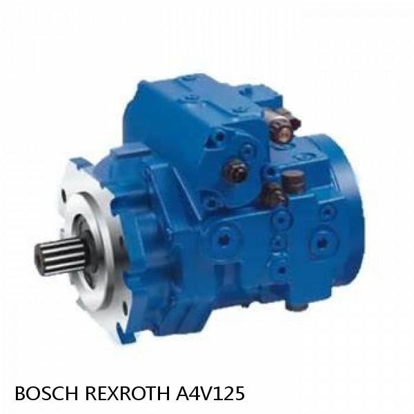 A4V125 BOSCH REXROTH A4V Variable Pumps #1 small image