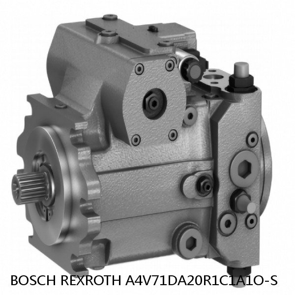 A4V71DA20R1C1A1O-S BOSCH REXROTH A4V Variable Pumps #1 small image