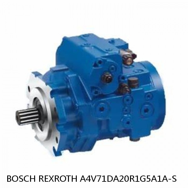 A4V71DA20R1G5A1A-S BOSCH REXROTH A4V Variable Pumps