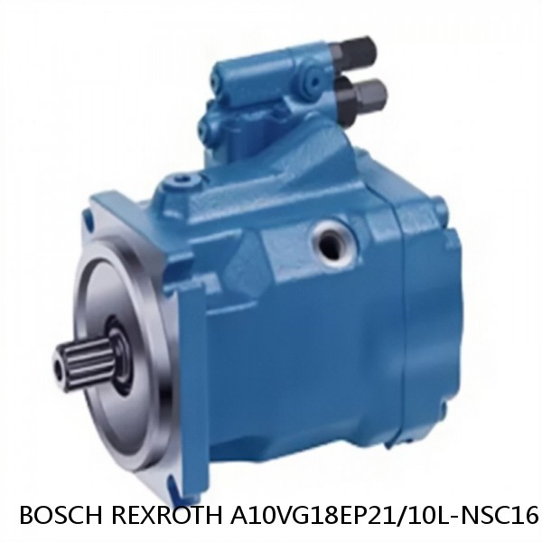 A10VG18EP21/10L-NSC16F003SH BOSCH REXROTH A10VG Axial piston variable pump