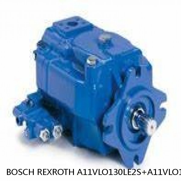 A11VLO130LE2S+A11VLO130LRS BOSCH REXROTH A11VLO Axial Piston Variable Pump