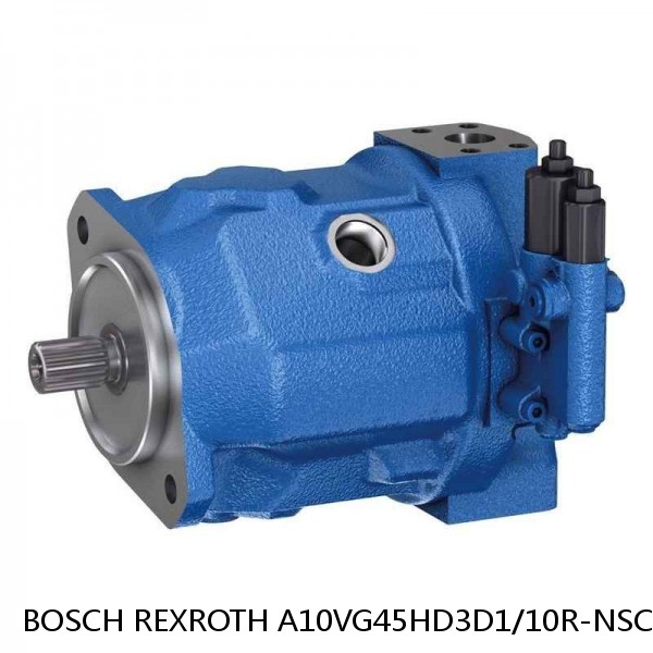 A10VG45HD3D1/10R-NSC10F023D BOSCH REXROTH A10VG Axial piston variable pump #1 image