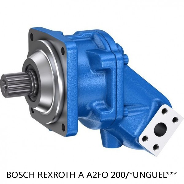 A A2FO 200/*UNGUEL*** BOSCH REXROTH A2FO Fixed Displacement Pumps #1 image