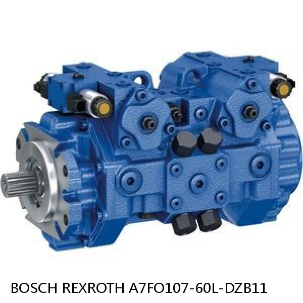 A7FO107-60L-DZB11 BOSCH REXROTH A7FO Axial Piston Motor Fixed Displacement Bent Axis Pump #1 image