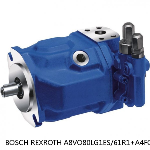 A8VO80LG1ES/61R1+A4FO28/32R BOSCH REXROTH A8VO Variable Displacement Pumps #1 image