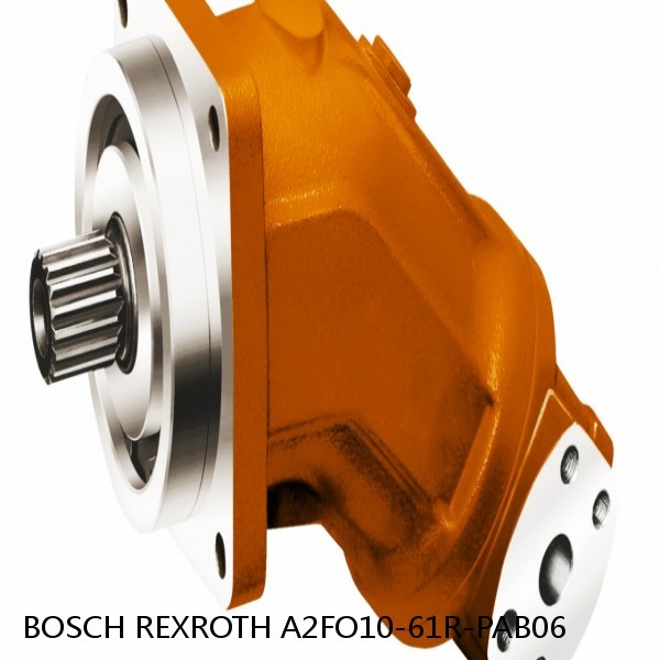 A2FO10-61R-PAB06 BOSCH REXROTH A2FO Fixed Displacement Pumps #1 image