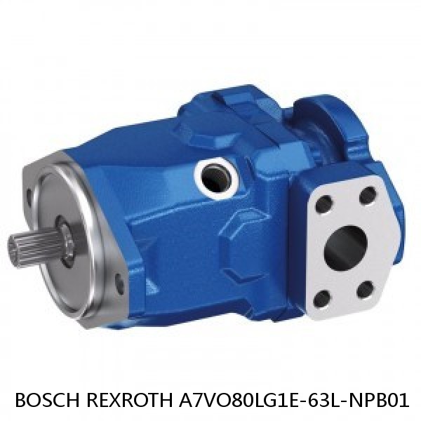 A7VO80LG1E-63L-NPB01 BOSCH REXROTH A7VO Variable Displacement Pumps #1 image