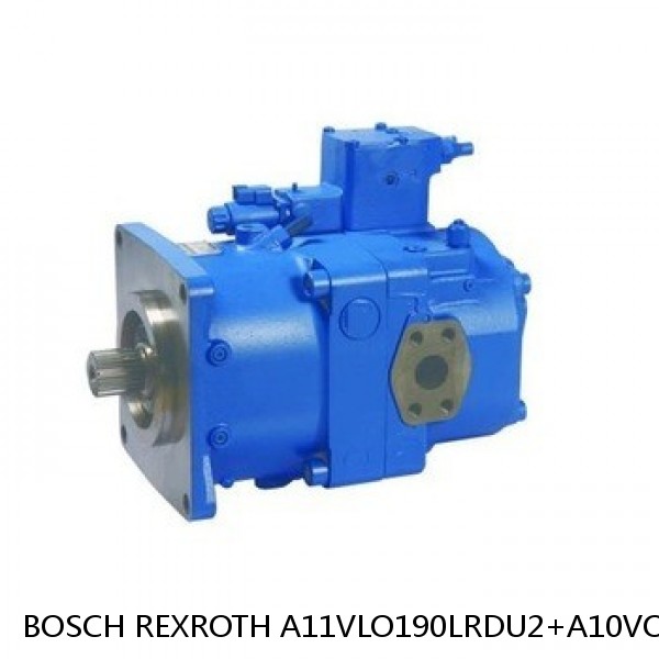 A11VLO190LRDU2+A10VO45DFR+A10VSO18D BOSCH REXROTH A11VLO Axial Piston Variable Pump #1 image